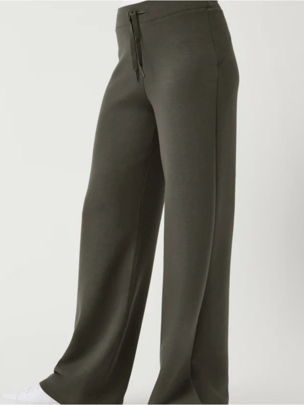 SPANX Black Wide-Leg Air Essentials Pants
